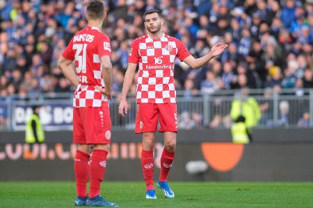 Mainz: Oberschenkelverletzung bei Leitsch Mainz: Oberschenkelverletzung bei Leitsch