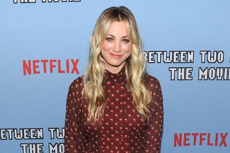 Kaley Cuoco freut sich über das erste Kaley Cuoco freut sich über das erste