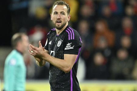 Bayern springen dank Rekordjäger Kane an die Spitze Bayern springen dank Rekordjäger Kane an die Spitze