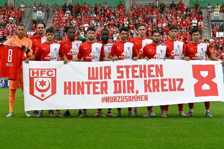 Hallescher FC: Kreuzer schließt Chemotherapie ab Hallescher FC: Kreuzer schließt Chemotherapie ab