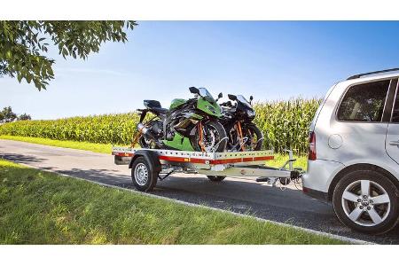 Motorrad-Anhänger Campingbus Motorrad-Anhänger Campingbus