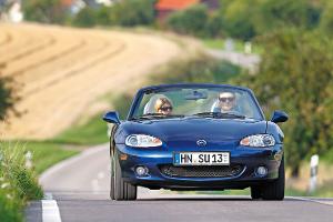 Mazda MX-5 NB, Frontansicht