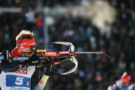 Biathleten Rees und Kebinger fallen für Verfolgung aus Biathleten Rees und Kebinger fallen für Verfolgung aus