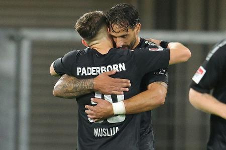 Paderborn mit spätem Siegtor gegen dezimierte Hannoveraner Paderborn mit spätem Siegtor gegen dezimierte Hannoveraner