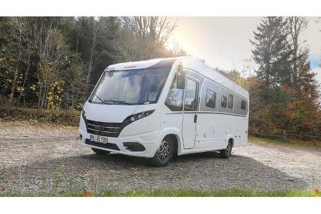Frontansicht, Außen, Trend, Integriert, Vollintegriert, Reisemobil, Straße