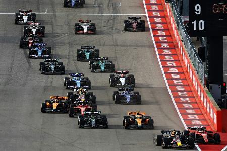 Formel 1: Erneut sechs Sprints - China und Miami neu dabei Formel 1: Erneut sechs Sprints - China und Miami neu dabei