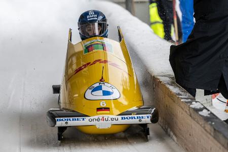 Monobob: Nolte und Buckwitz verpassen Podest Monobob: Nolte und Buckwitz verpassen Podest