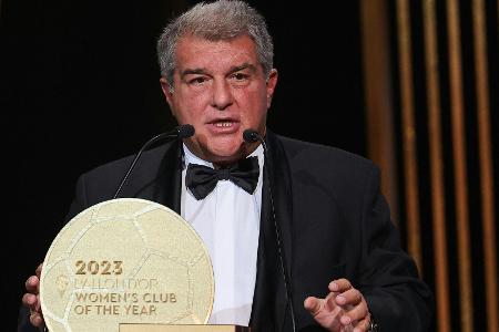 Barca-Präsident Laporta will Felix und Cancelo verpflichten Barca-Präsident Laporta will Felix und Cancelo verpflichten