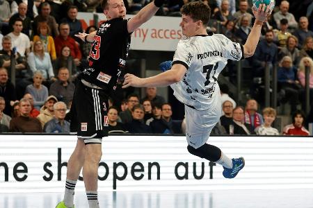 Handball: Kiel setzt Aufholjagd in Erlangen fort Handball: Kiel setzt Aufholjagd in Erlangen fort