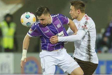 Nach HSV-Patzer: St. Pauli nur 1:1 in Osnabrück Nach HSV-Patzer: St. Pauli nur 1:1 in Osnabrück