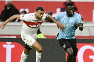 Remis im Spitzenspiel: Bayer-Serie hält auch in Stuttgart
