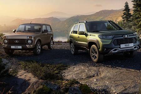 Lada Niva Legend und Travel Modelljahr 2024 Lada Niva Legend und Travel Modelljahr 2024