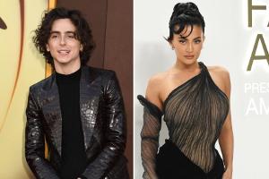 Kylie Jenner unterstützt Timothée Chalamet bei "Wonka"-Premiere