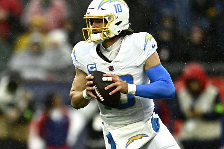 NFL: Saison für Chargers-Quarterback Herbert beendet NFL: Saison für Chargers-Quarterback Herbert beendet