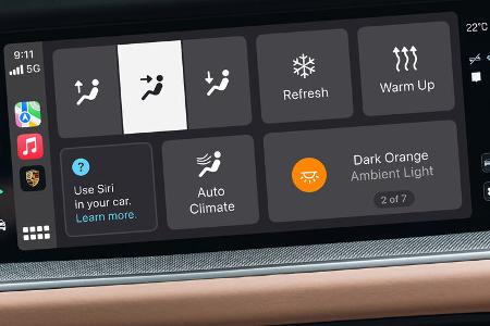 Porsche App Update Apple Carplay Integration Infotainment