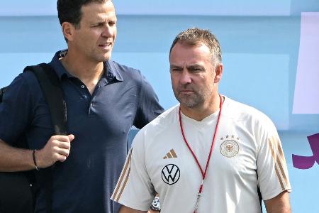 Wegen Bierhoff-Aus: Flick wollte mit Abschied drohen Wegen Bierhoff-Aus: Flick wollte mit Abschied drohen