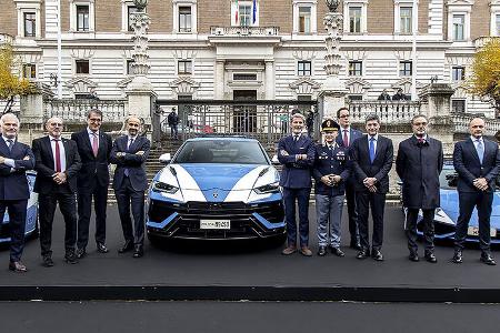 Lamborghini Urus Polizia Polizei