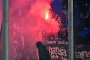 "Hohe kriminelle Energie": Paderborn über Rostocker Fans
