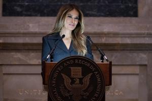 Melania Trump: Seltener Auftritt der ehemaligen First Lady