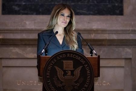 Melania Trump: Seltener Auftritt der ehemaligen First Lady Melania Trump: Seltener Auftritt der ehemaligen First Lady
