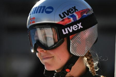 Skisprung-Olympiasiegerin Lundby beendet Karriere Skisprung-Olympiasiegerin Lundby beendet Karriere
