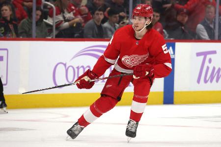 NHL: Seider verliert mit Detroit erneut NHL: Seider verliert mit Detroit erneut