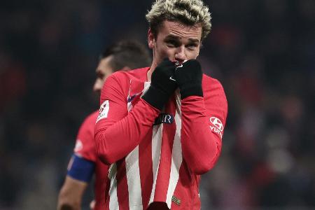 Griezmann macht sich zum Rekordtorschützen von Atletico Griezmann macht sich zum Rekordtorschützen von Atletico