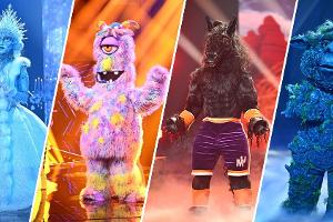 Judith Williams als Rategast im "The Masked Singer"-Finale
