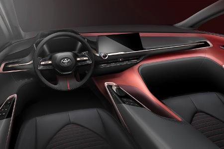 Toyota Crown Sport Hybrid SUV Design-Skizze Sketch