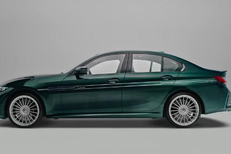 BMW Alpina B3 Sonderedition Südafrika von der Seite.