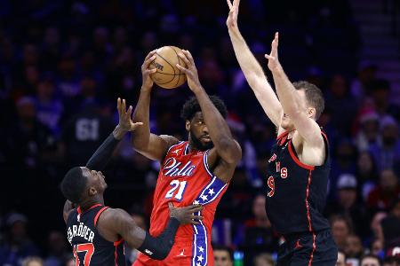 Schröder und Raptors unterliegen 76ers um starken Embiid Schröder und Raptors unterliegen 76ers um starken Embiid