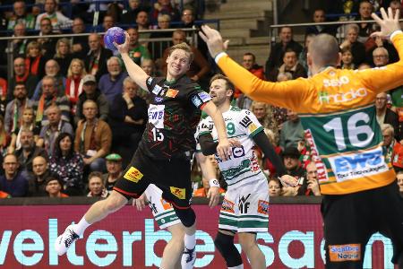 Handball: Magdeburg bleibt Erster - Füchse halten Schritt Handball: Magdeburg bleibt Erster - Füchse halten Schritt