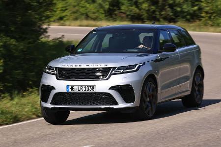 03/2021, Kosten und Realverbrauch Range Rover Velar P550 SVA