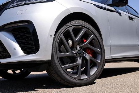 BMW X5 M50i, Range Rover Velar P550, ams 0321 Vergleichstest