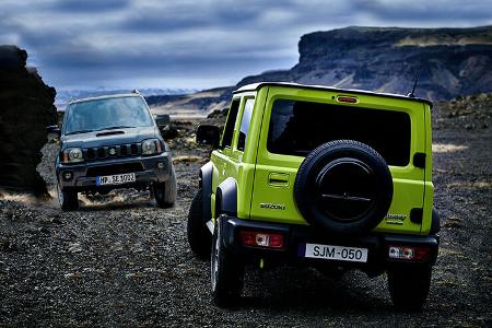 Suzuki Jimny Vergleich alt neu