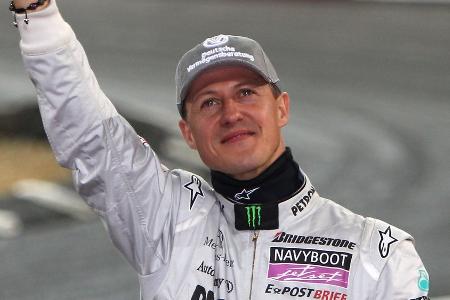 Michael Schumacher: Irgendwie fährt er immer noch mit Michael Schumacher: Irgendwie fährt er immer noch mit
