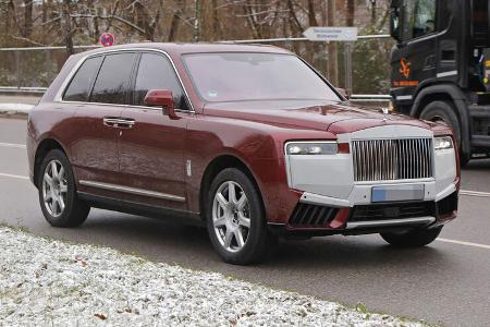 Erlkönig Rolls Royce Cullinan Erlkönig Rolls Royce Cullinan