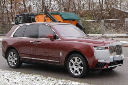 Erlkönig Rolls Royce Cullinan
