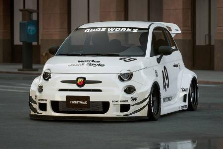Abarth 595 Liberty Walk x LB-Works x Abas Works Tuning Abarth 595 Liberty Walk x LB-Works x Abas Works Tuning
