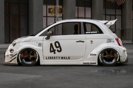 Abarth 595 Liberty Walk x LB-Works x Abas Works Tuning