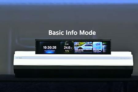 Hyundai Mobis rollbares Display Bildschirm