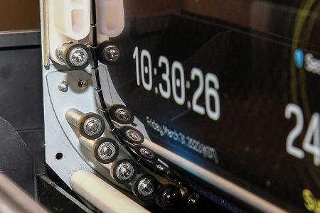 Hyundai Mobis rollbares Display Bildschirm