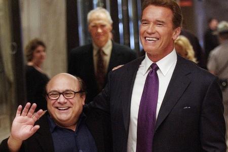 Arnold Schwarzenegger feiert Arnold Schwarzenegger feiert