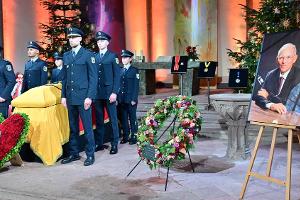 Bewegende Trauerfeier für Wolfgang Schäuble in Offenburg
