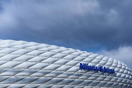 Allianz Arena leuchtet zum Beckenbauer-Gedenken Allianz Arena leuchtet zum Beckenbauer-Gedenken