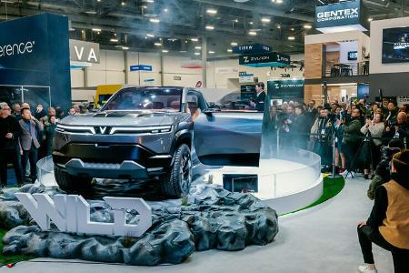 Vinfast Pickup Studie CES 2024
