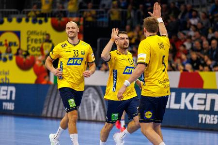 Handball-EM: Auch Schwergewichte erfolgreich gestartet Handball-EM: Auch Schwergewichte erfolgreich gestartet