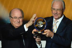 Blatter über Beckenbauer: "Kaiser des Volkes"