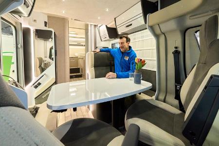 Sitzgruppe, Wohnmobil, Esstisch