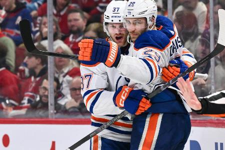NHL: Draisaitls Oilers mit Rekordserie - Stützle brilliert NHL: Draisaitls Oilers mit Rekordserie - Stützle brilliert